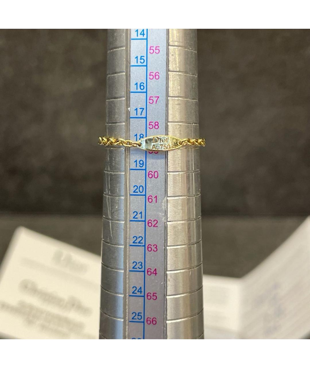 CHRISTIAN DIOR Золотое кольцо, фото 7