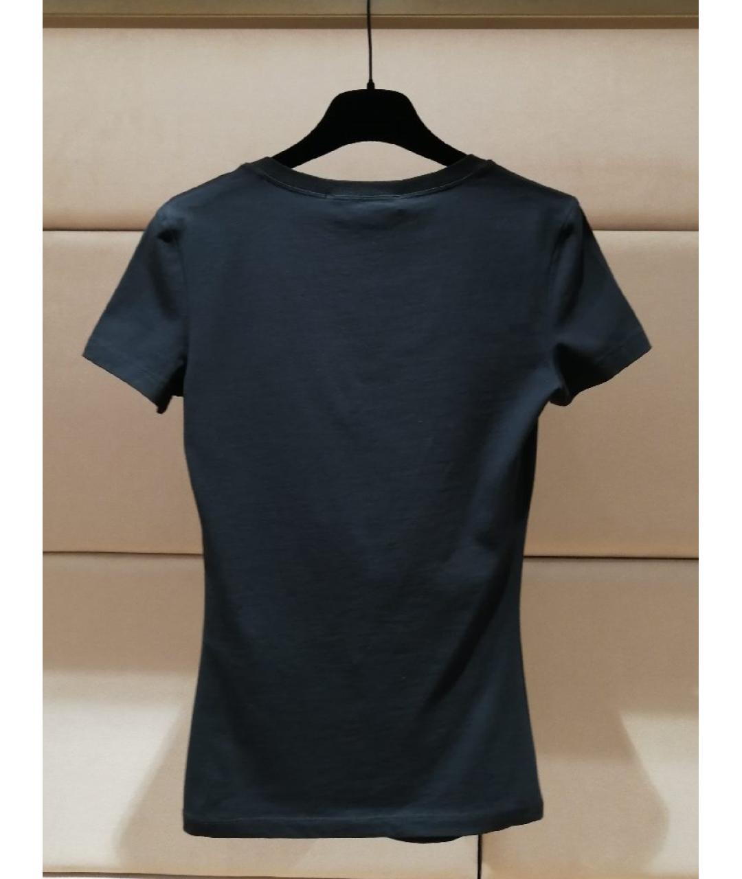 LOVE MOSCHINO Мульти хлопковая футболка, фото 2