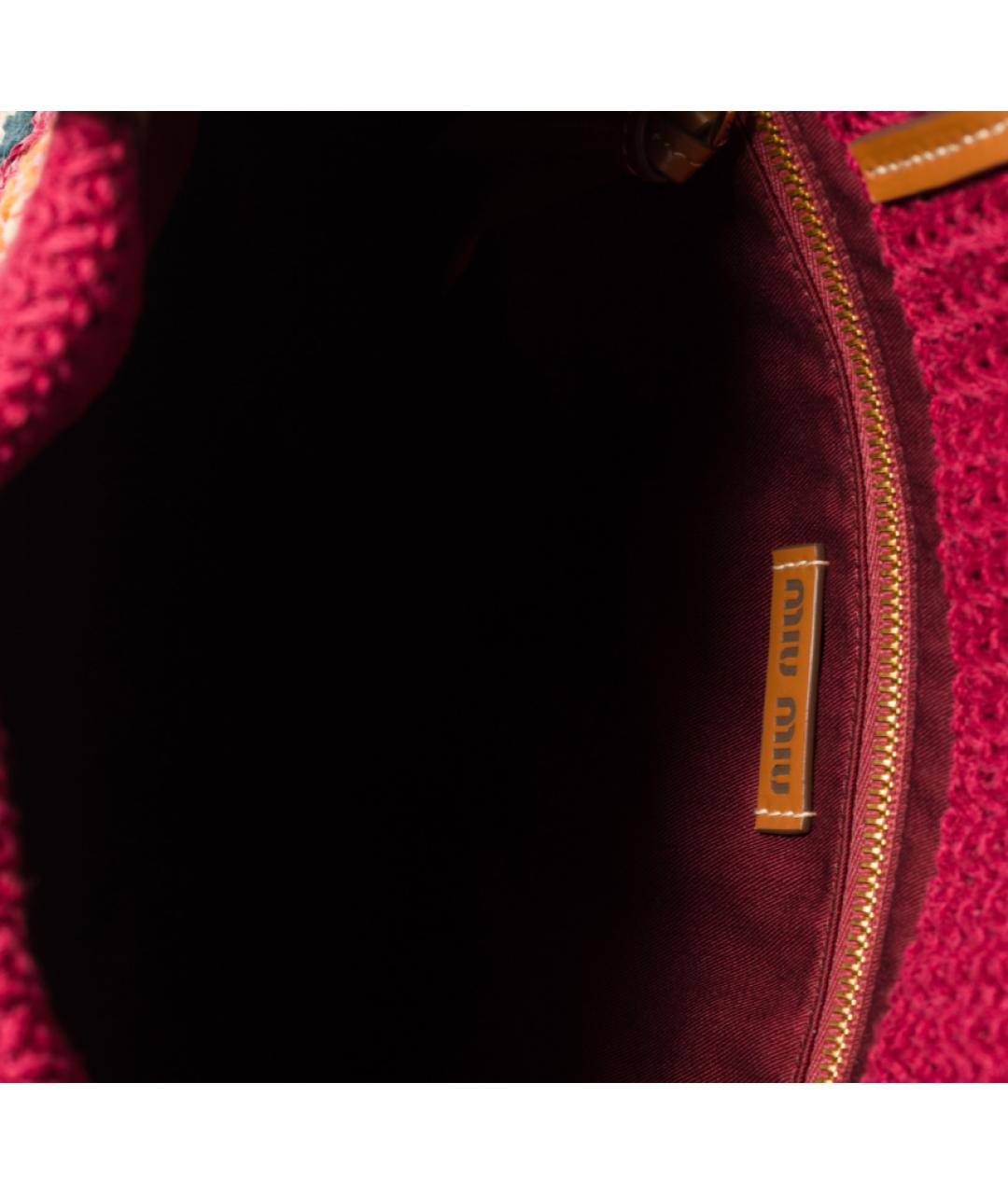 MIU MIU Мульти пелетеная сумка тоут, фото 4