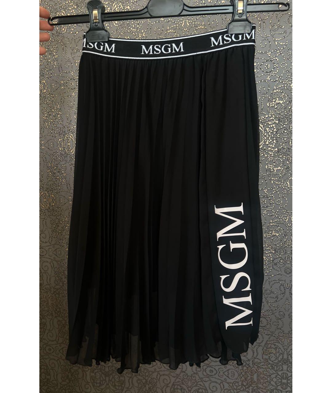 MSGM Черная юбка, фото 5
