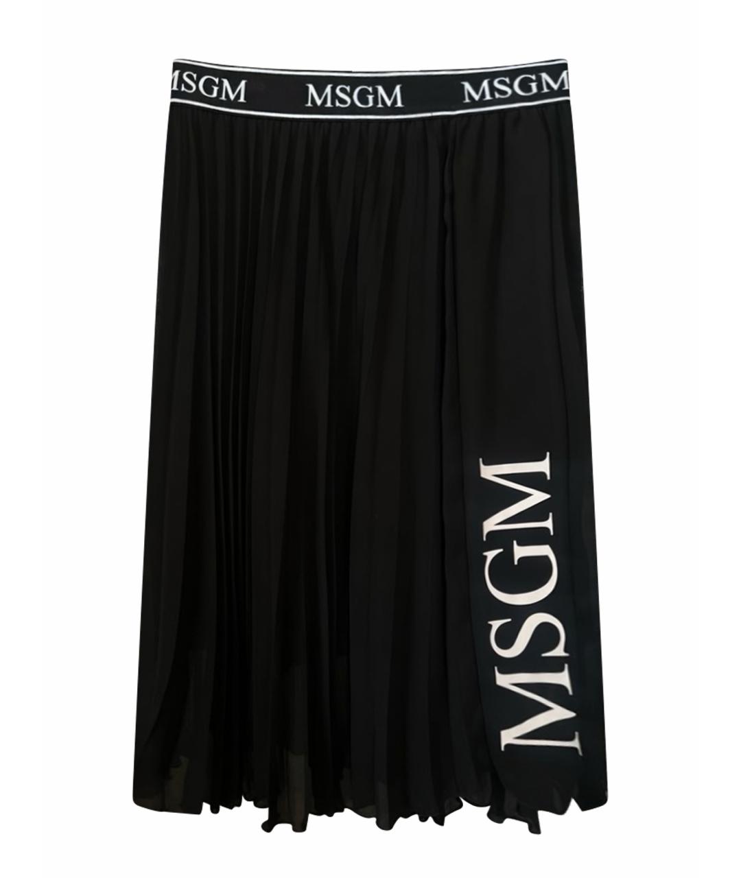 MSGM Черная юбка, фото 1
