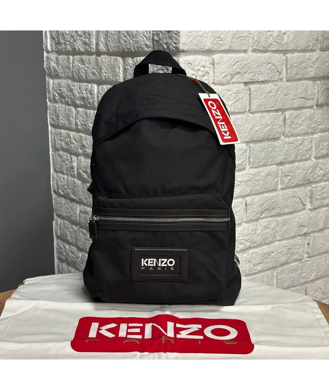 KENZO Черный рюкзак, фото 2