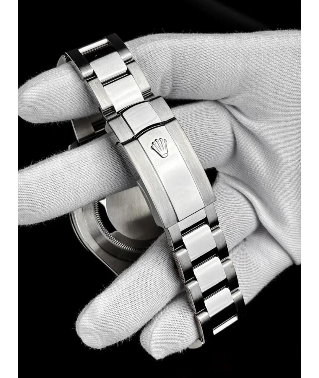 ROLEX Темно-синие часы, фото 6