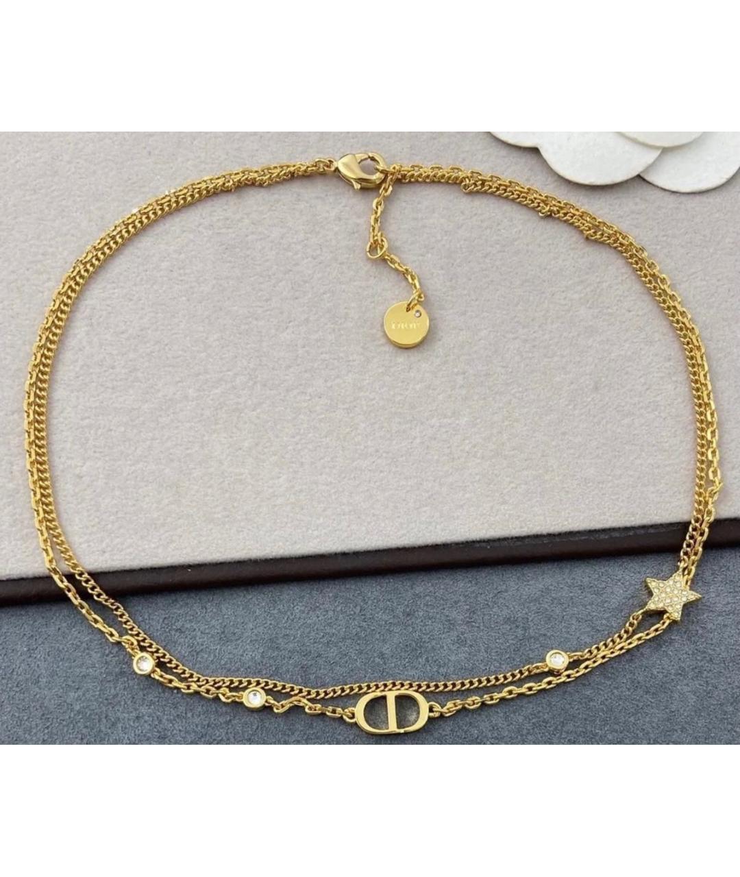 CHRISTIAN DIOR Золотое колье, фото 6