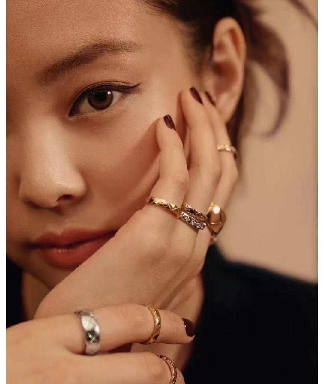 CHANEL Серебряное кольцо из белого золота, фото 6