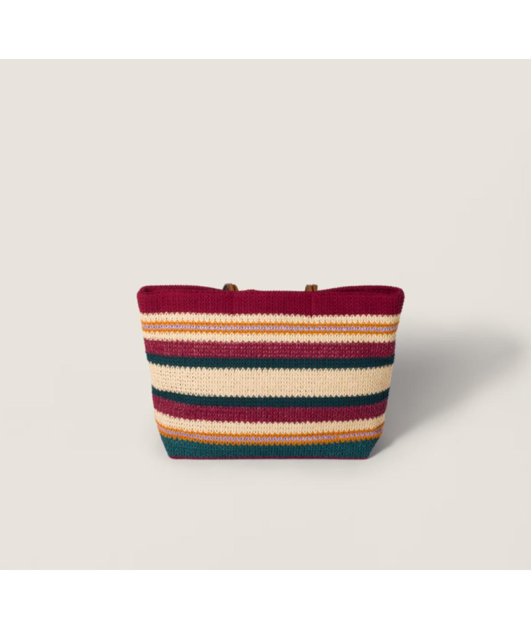 MIU MIU Мульти пелетеная сумка тоут, фото 3