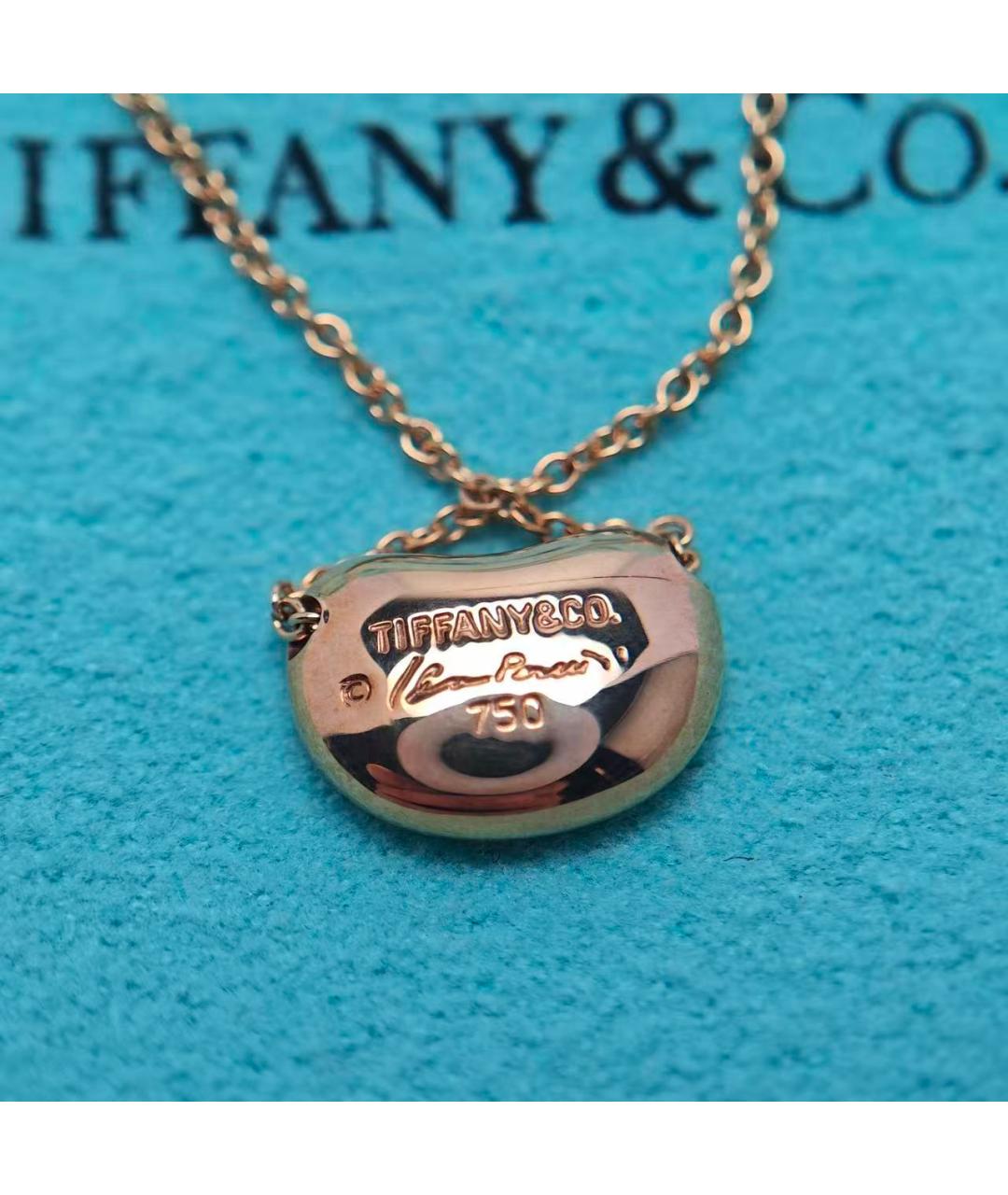 TIFFANY&CO Золотая подвеска, фото 6