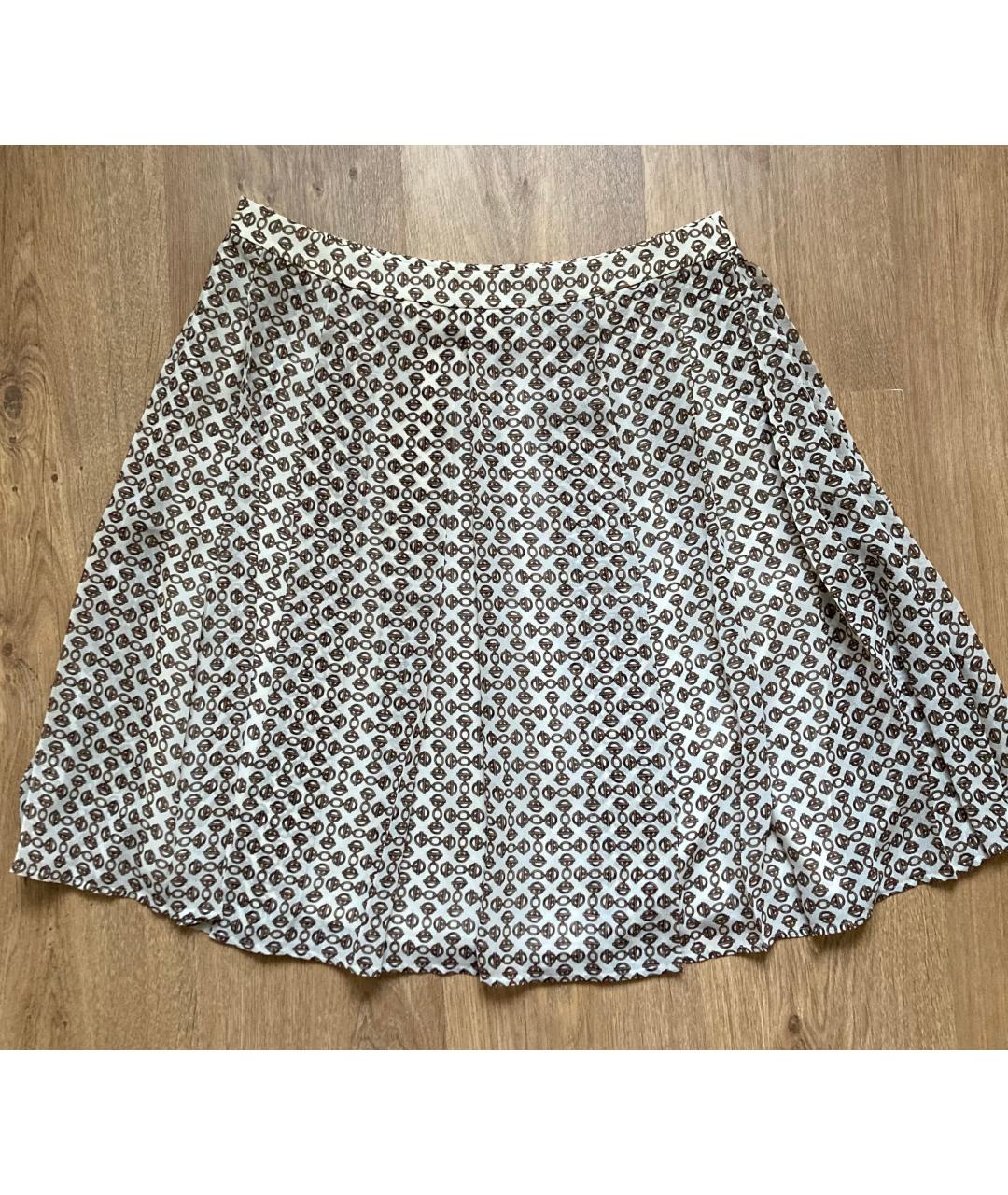 TORY BURCH Бежевая юбка миди, фото 3