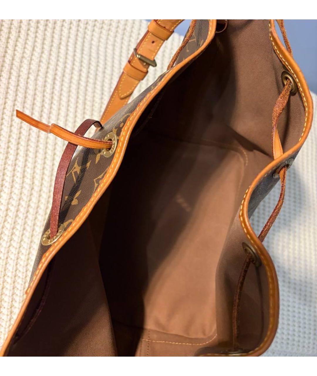 LOUIS VUITTON Коричневая сумка через плечо, фото 7