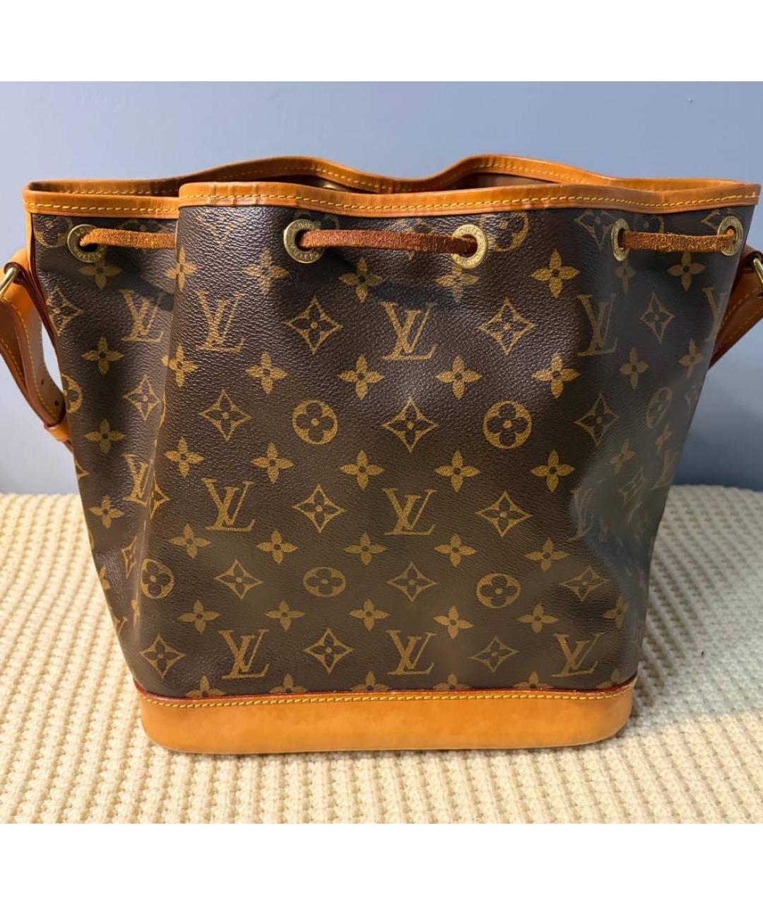 LOUIS VUITTON Коричневая сумка через плечо, фото 2