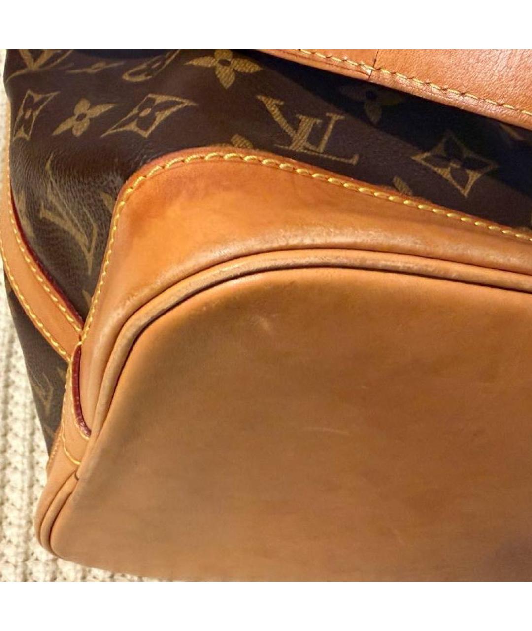 LOUIS VUITTON Коричневая сумка через плечо, фото 3