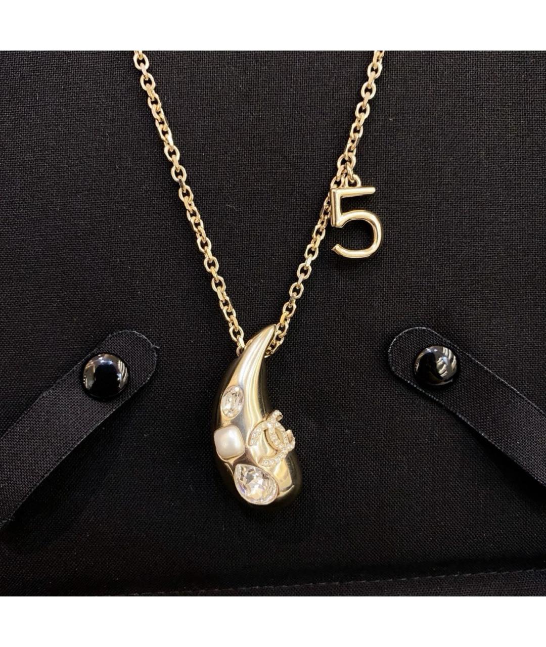 CHANEL Золотое колье, фото 4