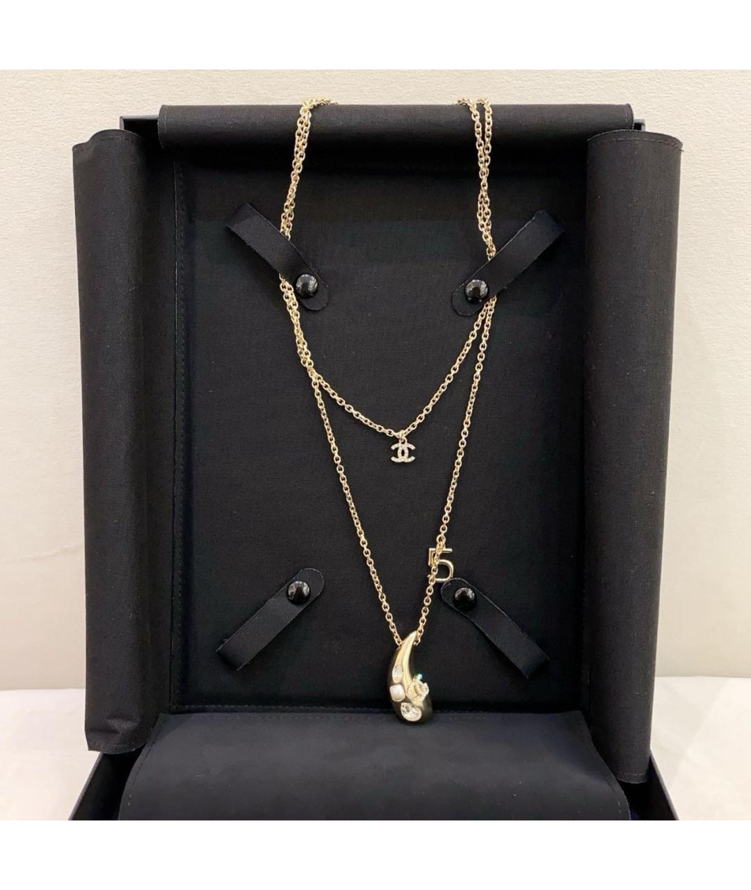 CHANEL Золотое колье, фото 6