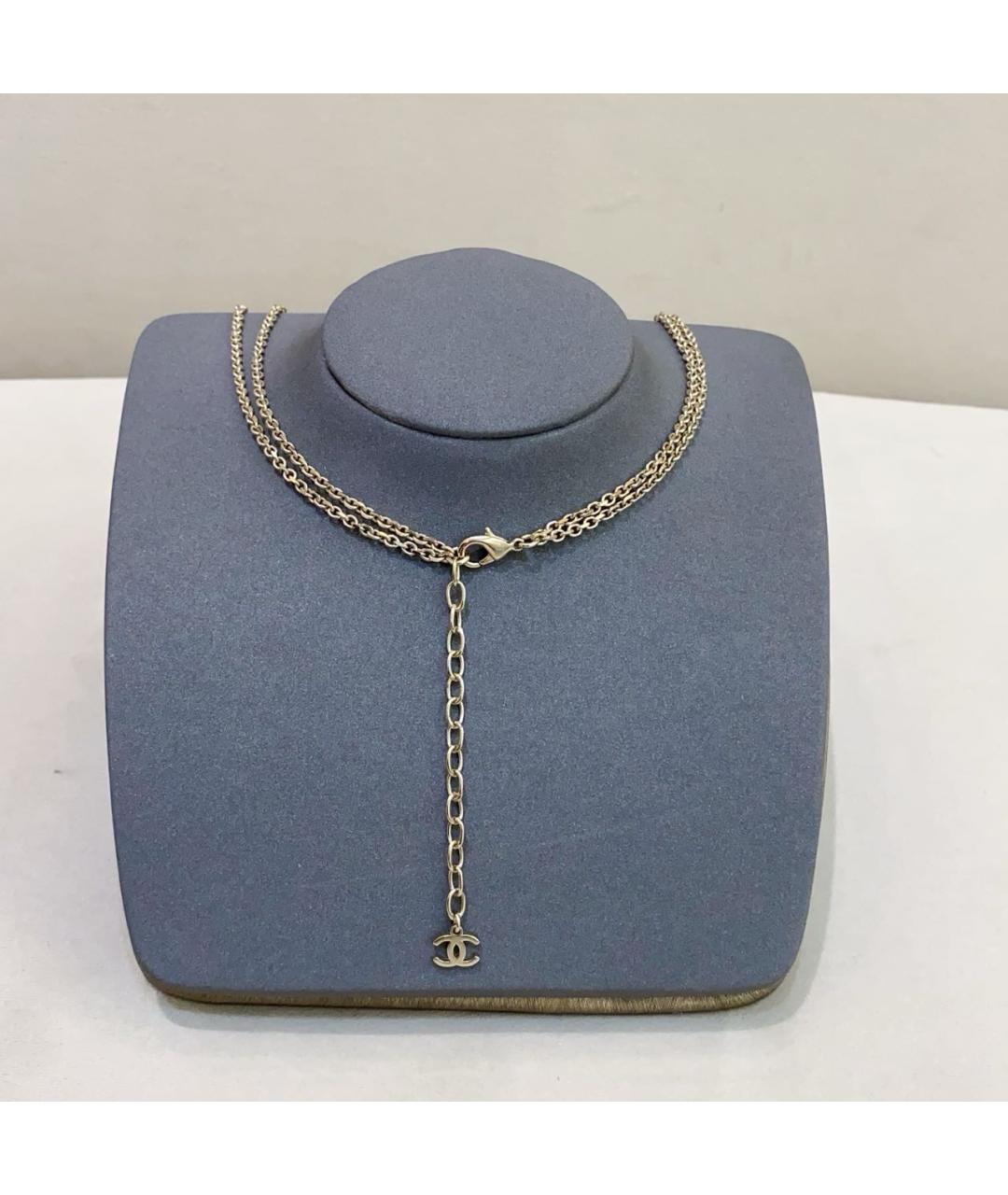 CHANEL Золотое колье, фото 5
