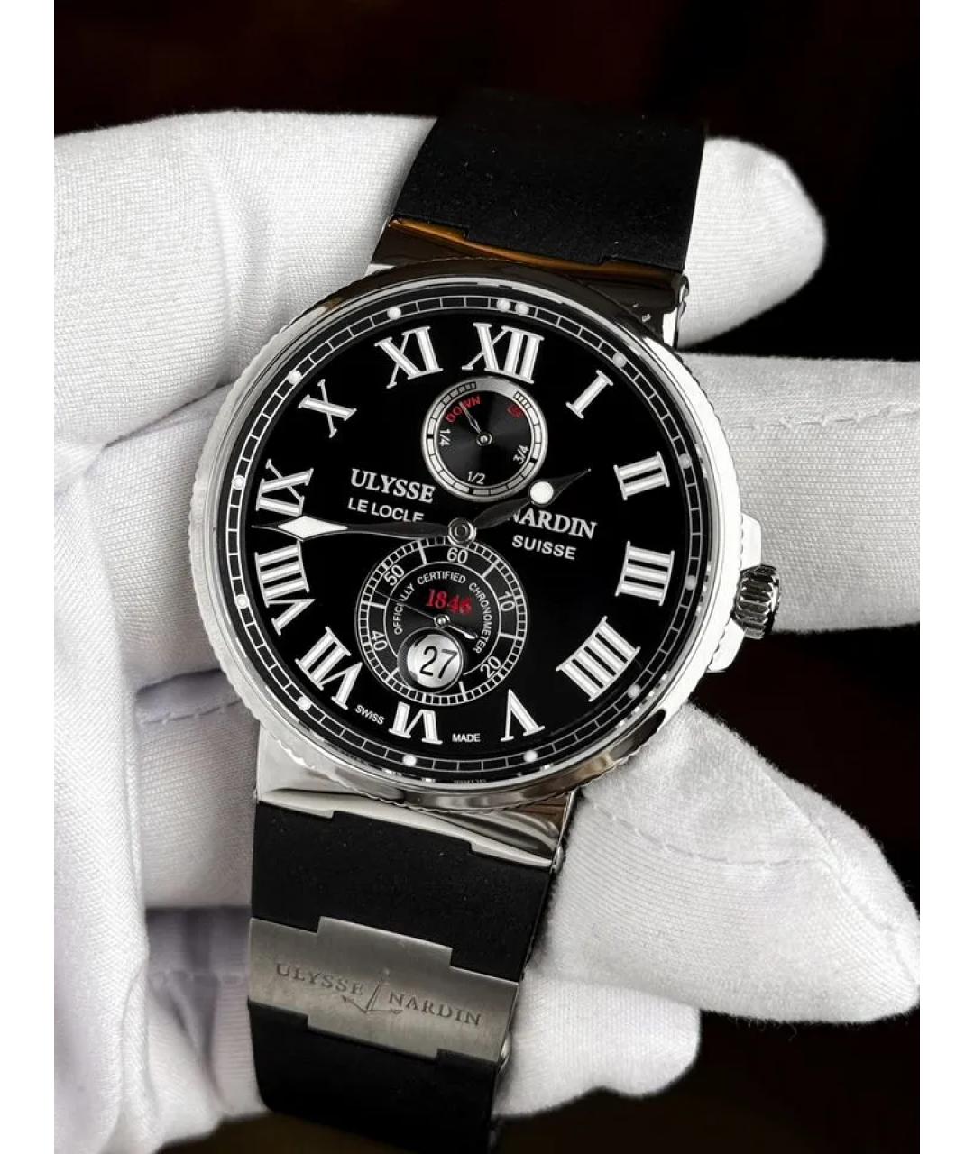 Ulysse Nardin Черные часы, фото 2