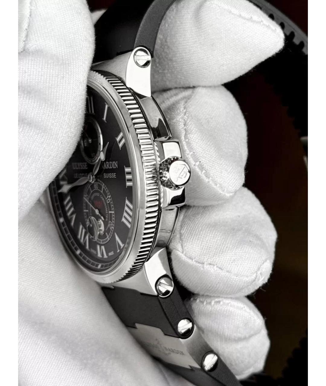 Ulysse Nardin Черные часы, фото 4