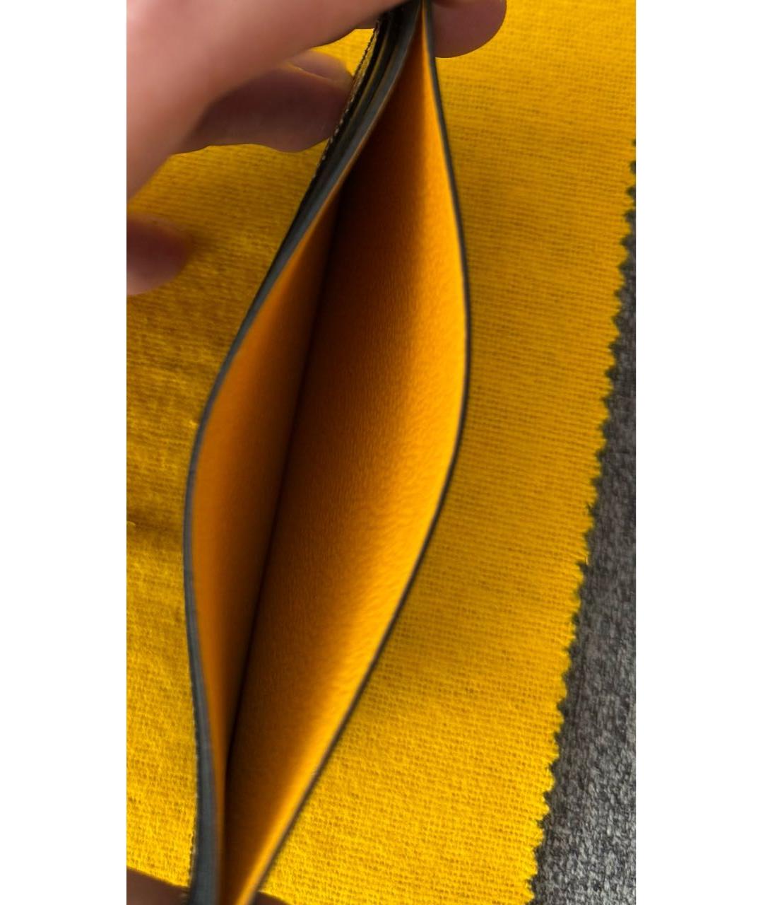 GOYARD Черный кожаный кардхолдер, фото 3