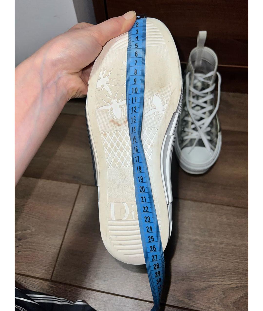 CHRISTIAN DIOR Белые резиновые кеды, фото 5