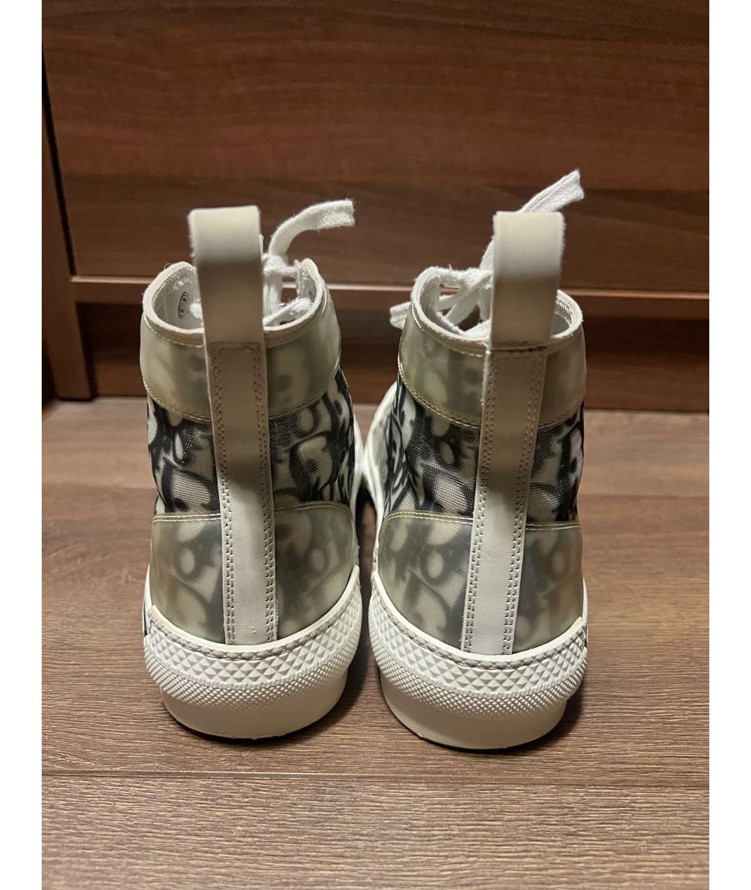 CHRISTIAN DIOR Белые резиновые кеды, фото 4