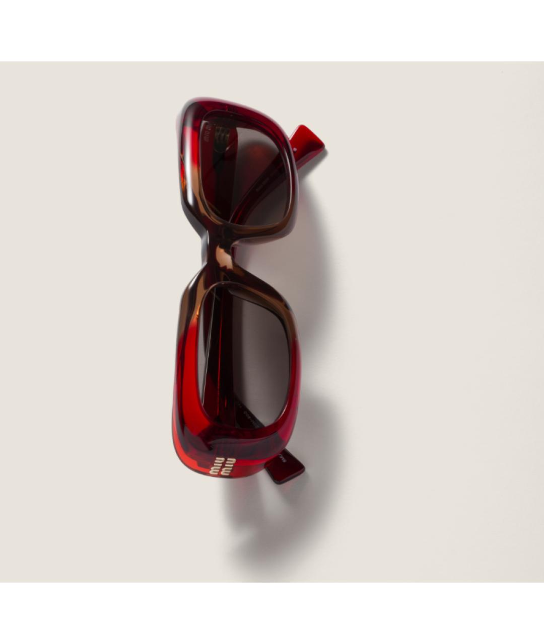 MIU MIU Мульти пластиковые солнцезащитные очки, фото 4