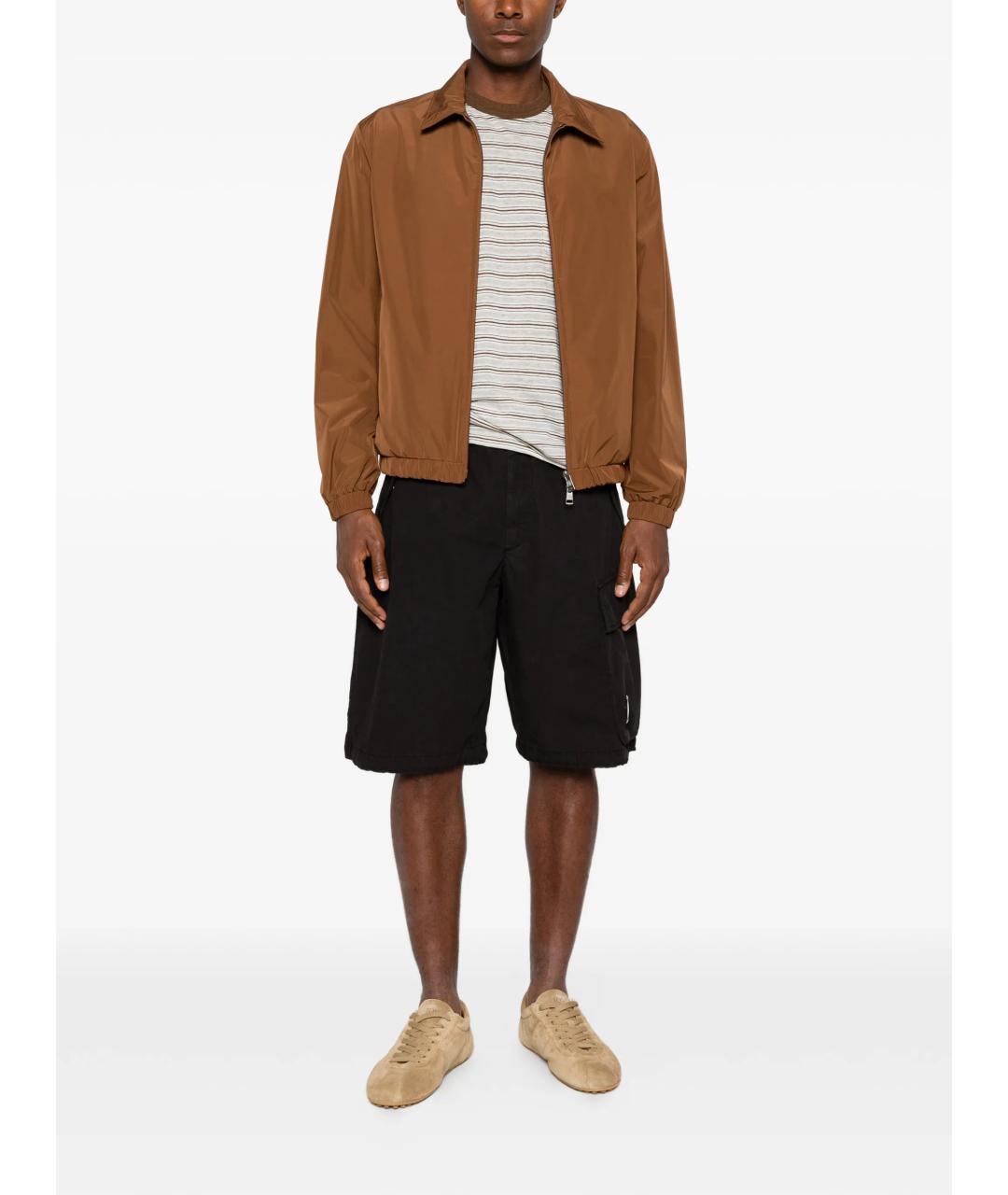 CP COMPANY Черные хлопковые шорты, фото 2