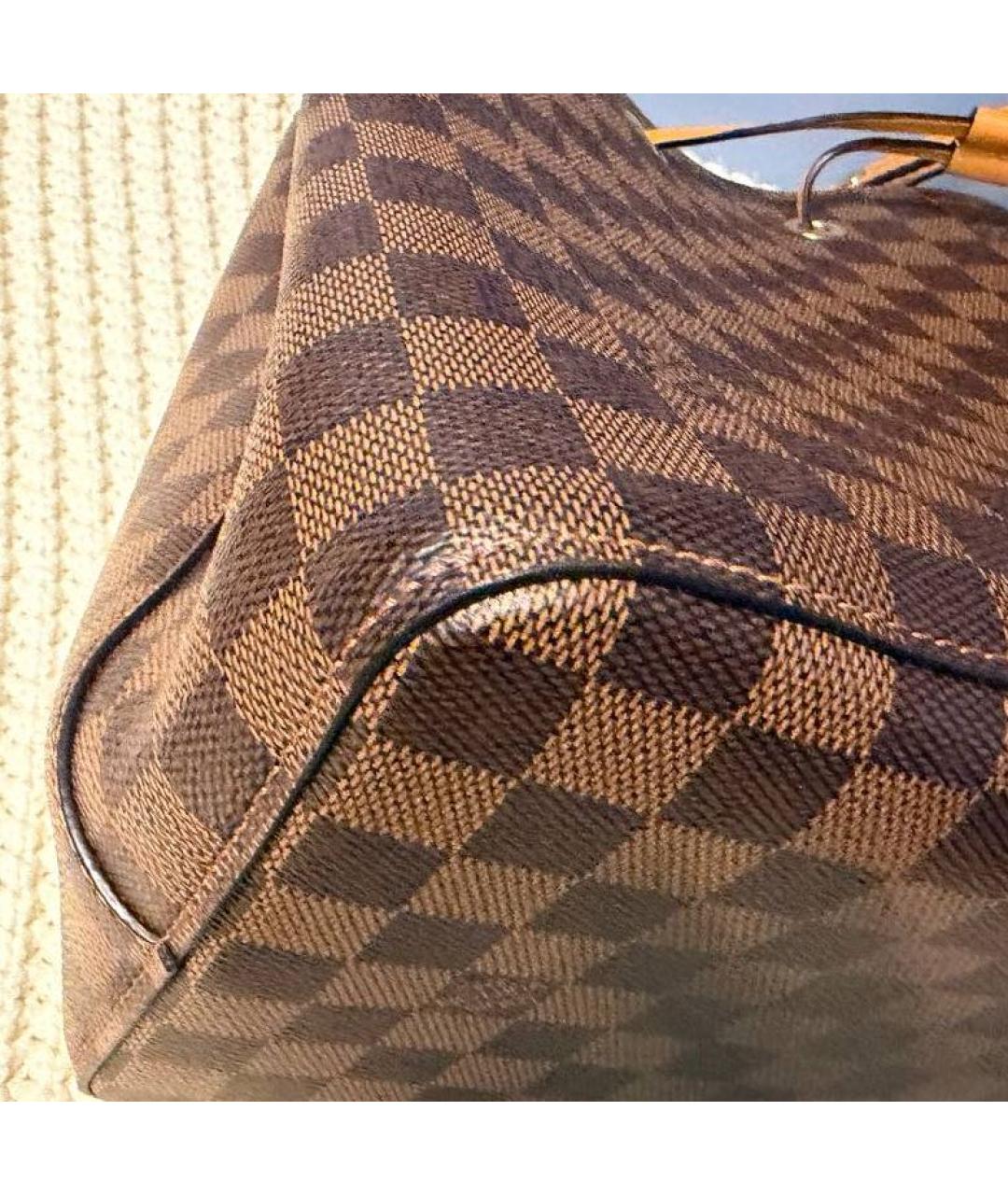 LOUIS VUITTON Коричневая сумка через плечо, фото 7