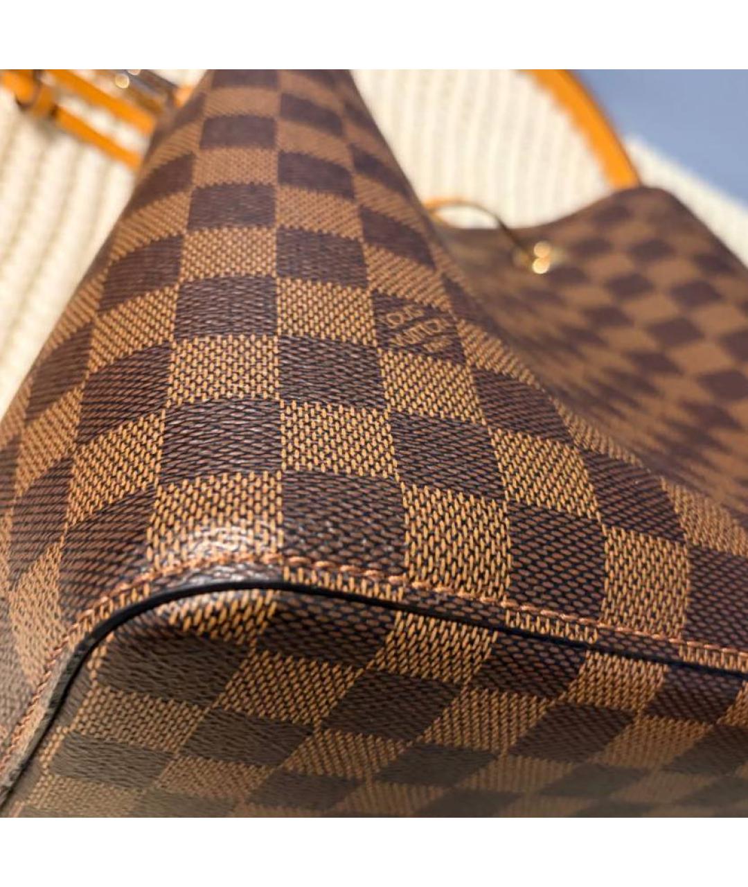 LOUIS VUITTON Коричневая сумка через плечо, фото 6