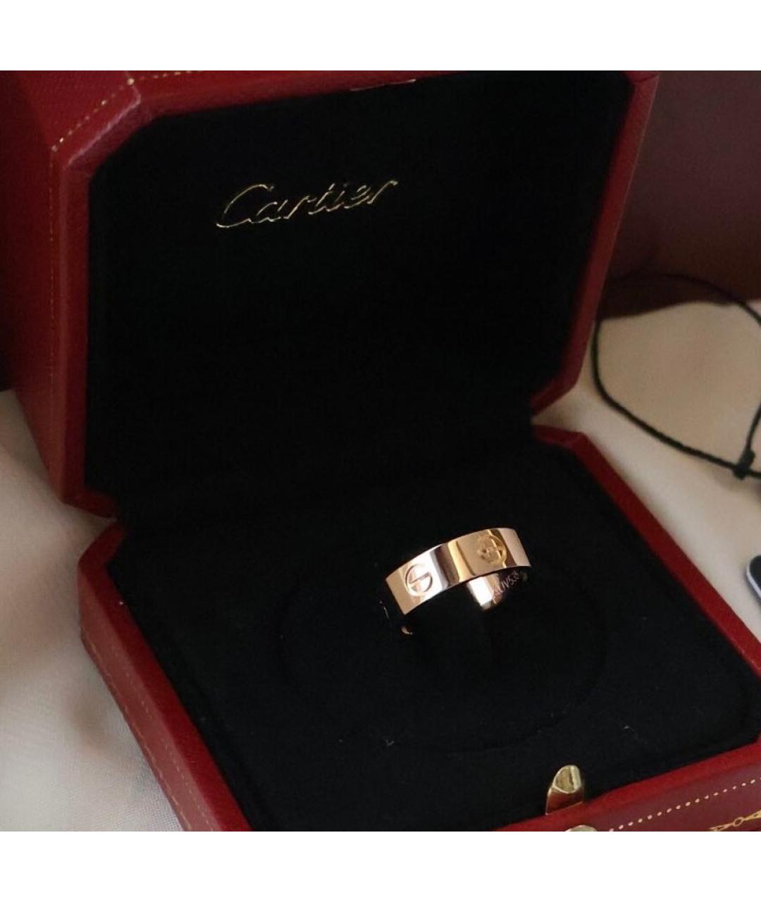 CARTIER Золотое кольцо из розового золота, фото 2