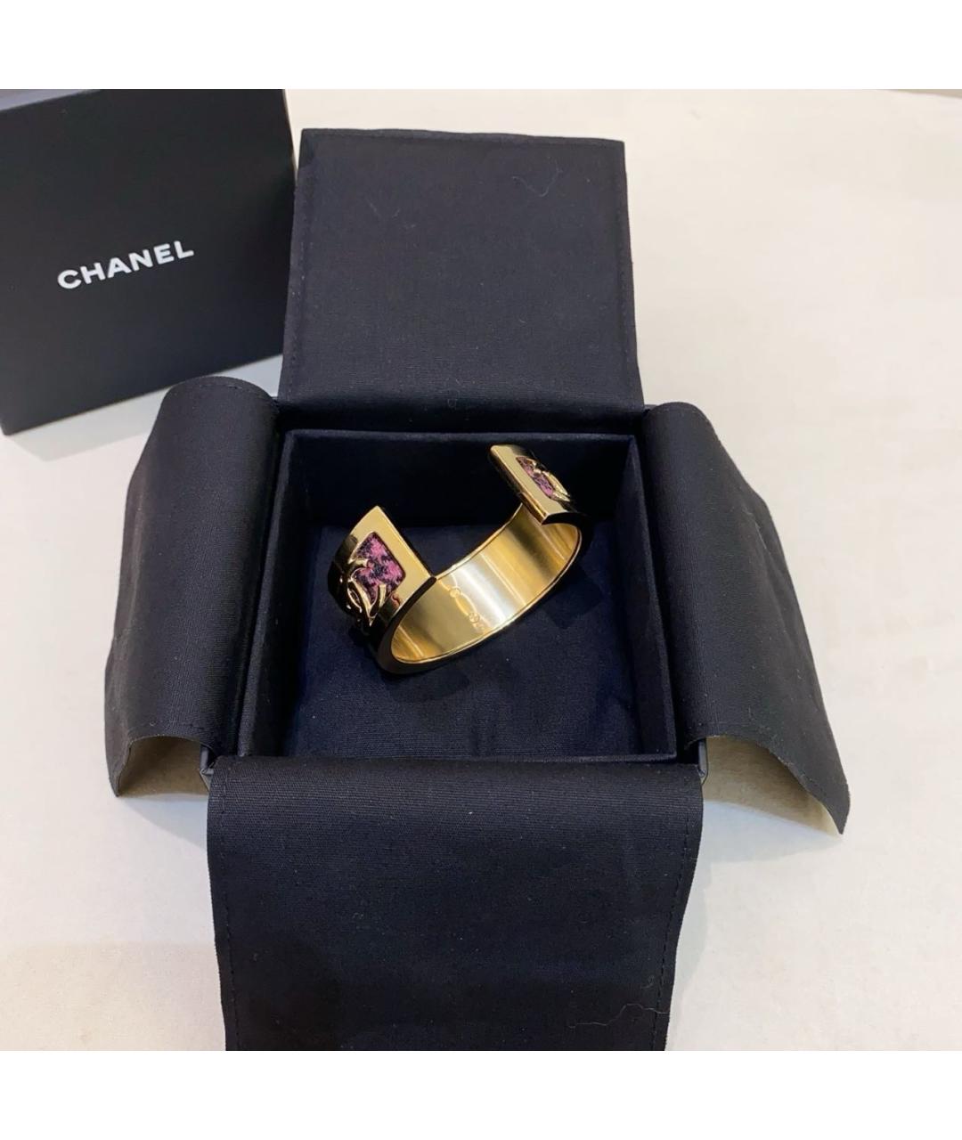 CHANEL Золотой браслет, фото 4