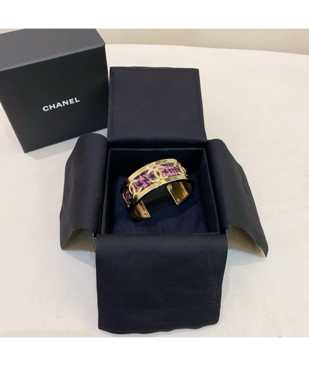 CHANEL Золотой браслет, фото 5