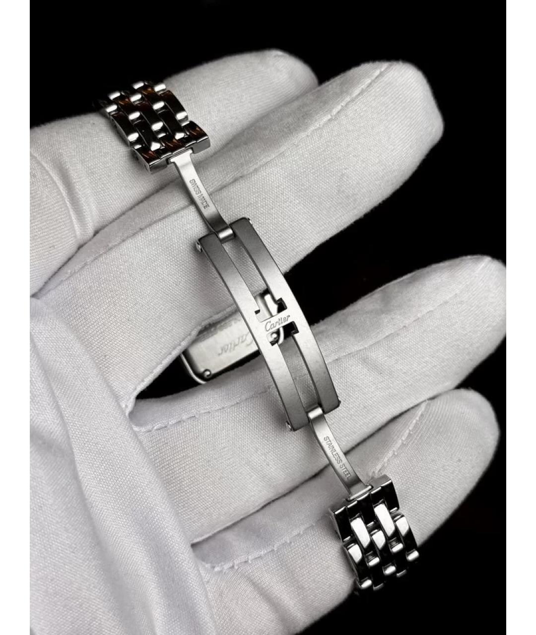 CARTIER Серебряные часы, фото 6