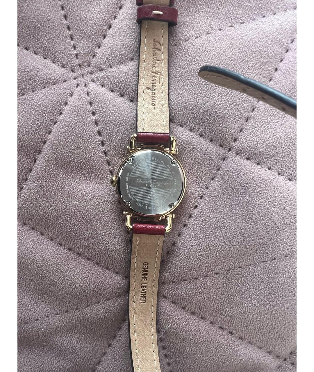 FERRAGAMO Часы из желтого золота, фото 2