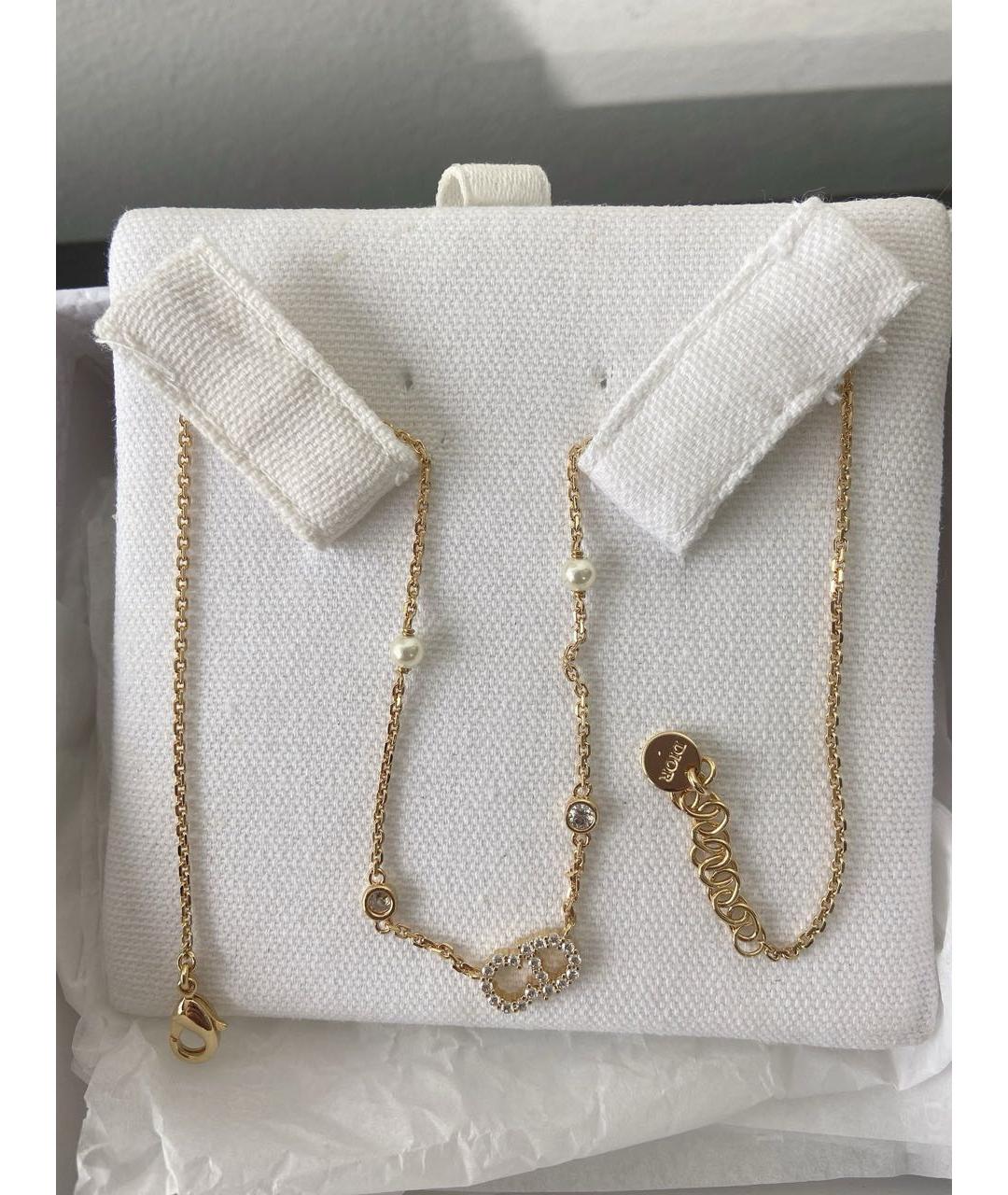 CHRISTIAN DIOR Золотое колье, фото 3