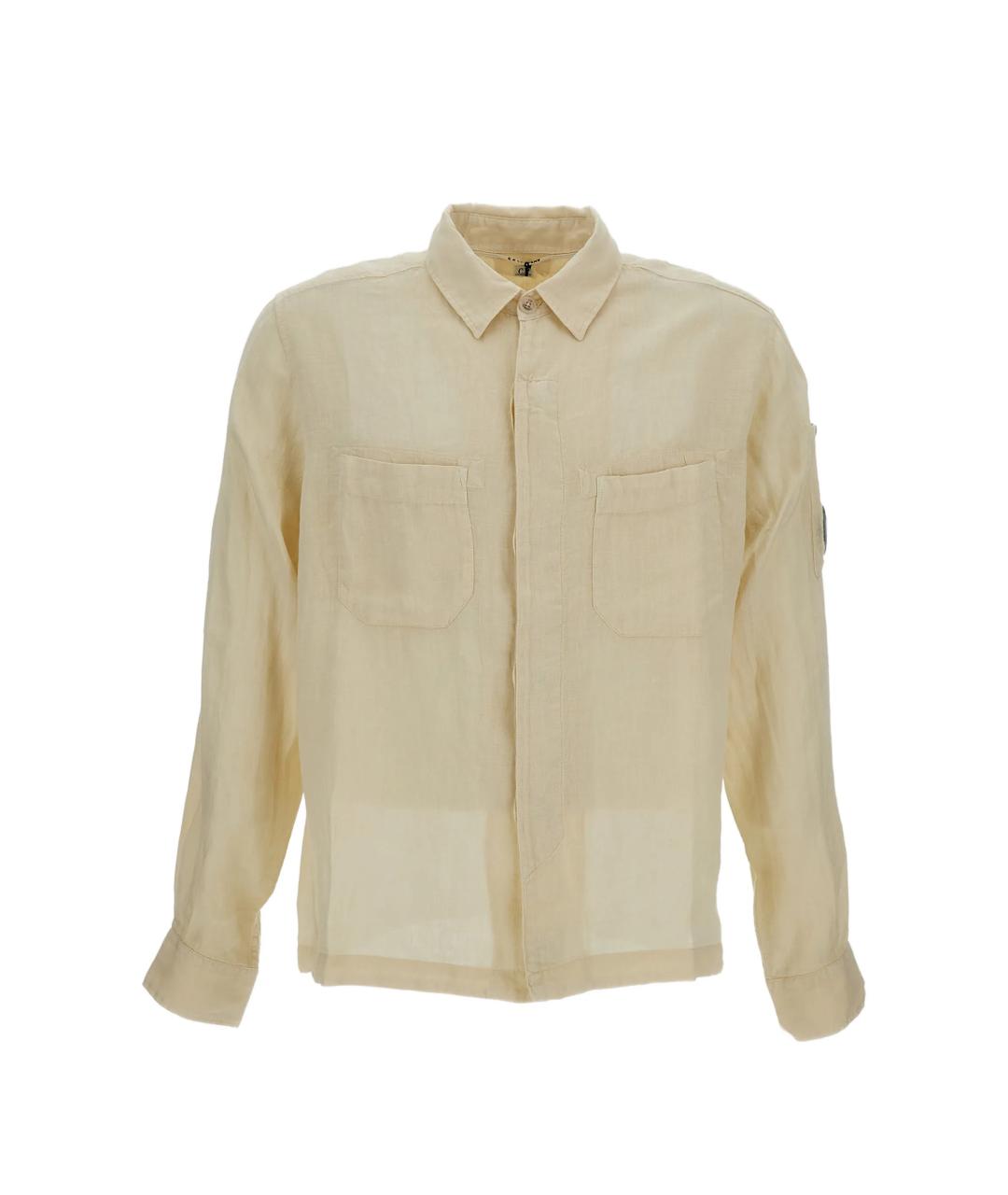 CP COMPANY Льняная кэжуал рубашка, фото 1