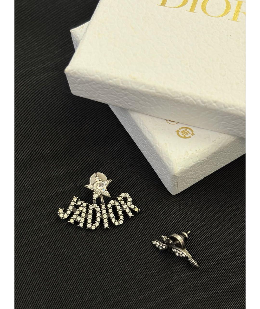 CHRISTIAN DIOR Серебряные серьги, фото 2