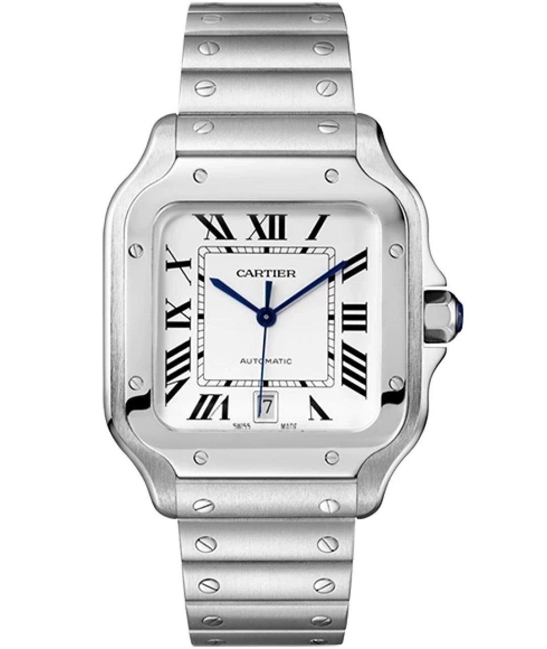 CARTIER Белые часы, фото 1