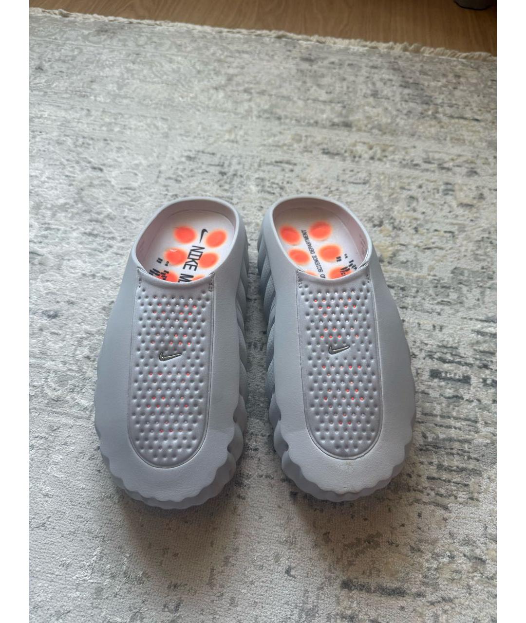 NIKE Серые шлепанцы, фото 3