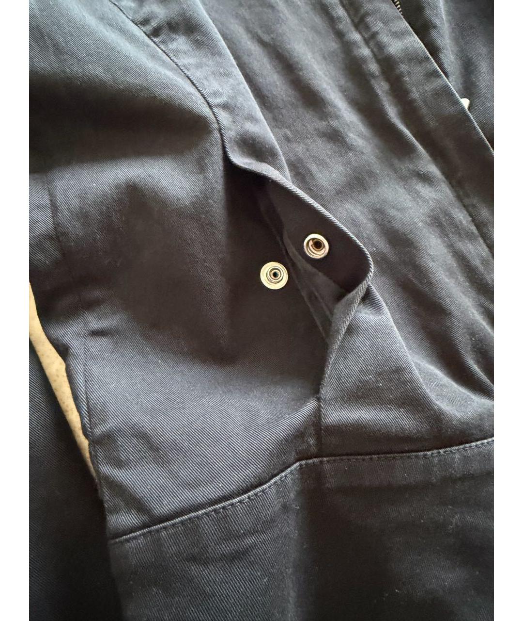 VALENTINO Черная хлопковая куртка, фото 6
