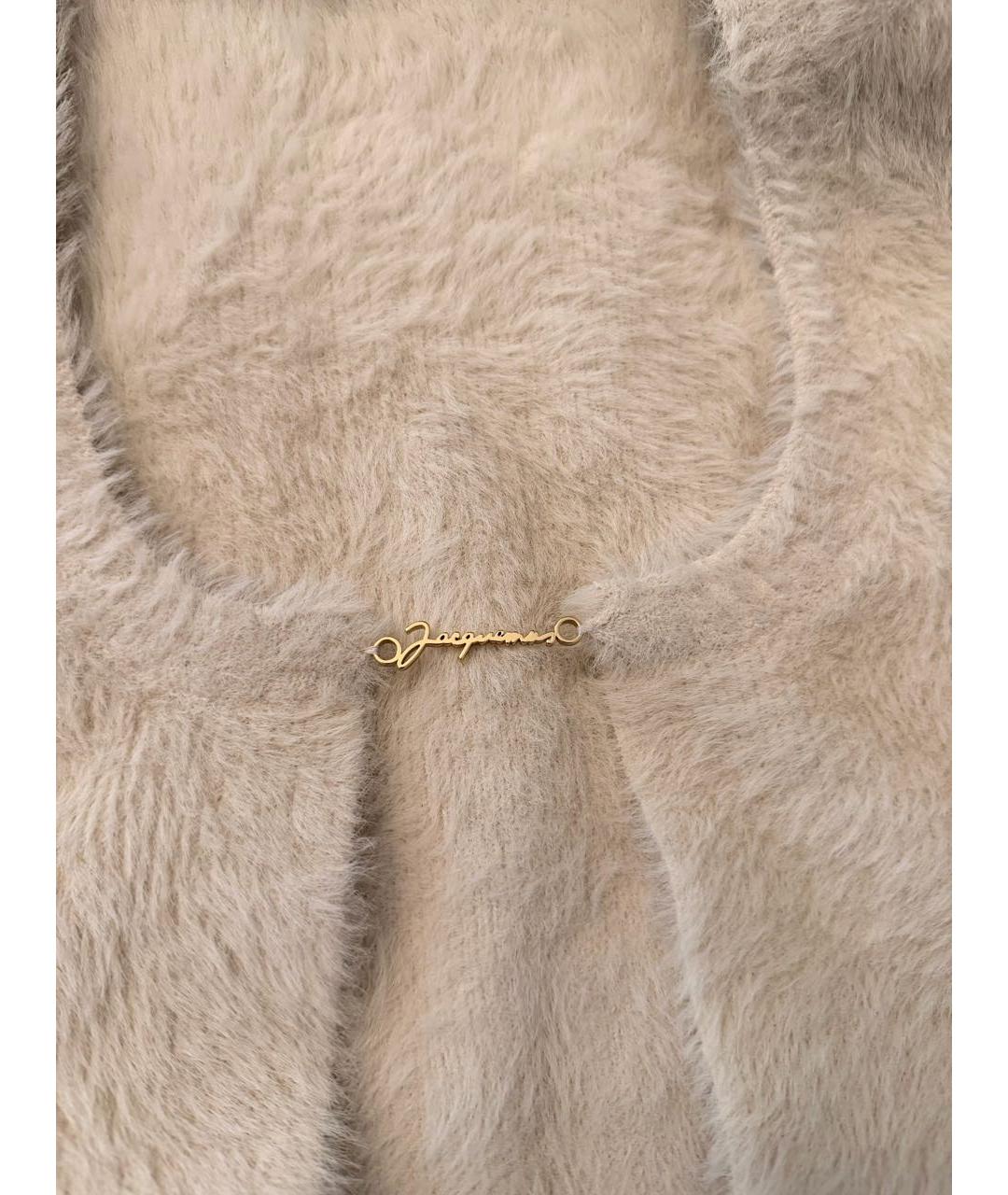 JACQUEMUS Бежевый кардиган, фото 2
