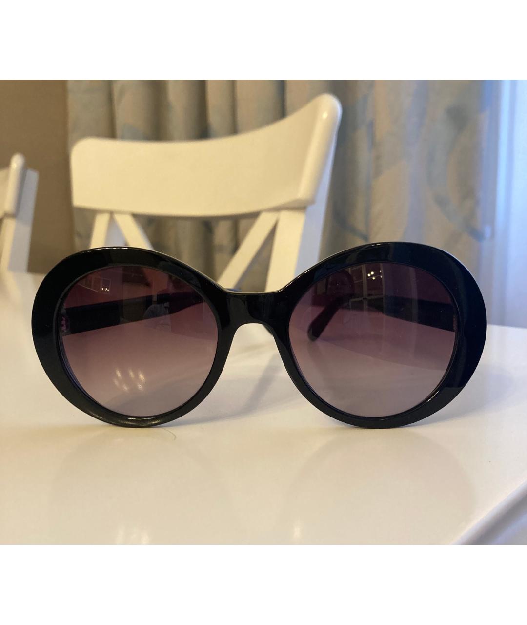 STELLA MCCARTNEY Черные пластиковые солнцезащитные очки, фото 7