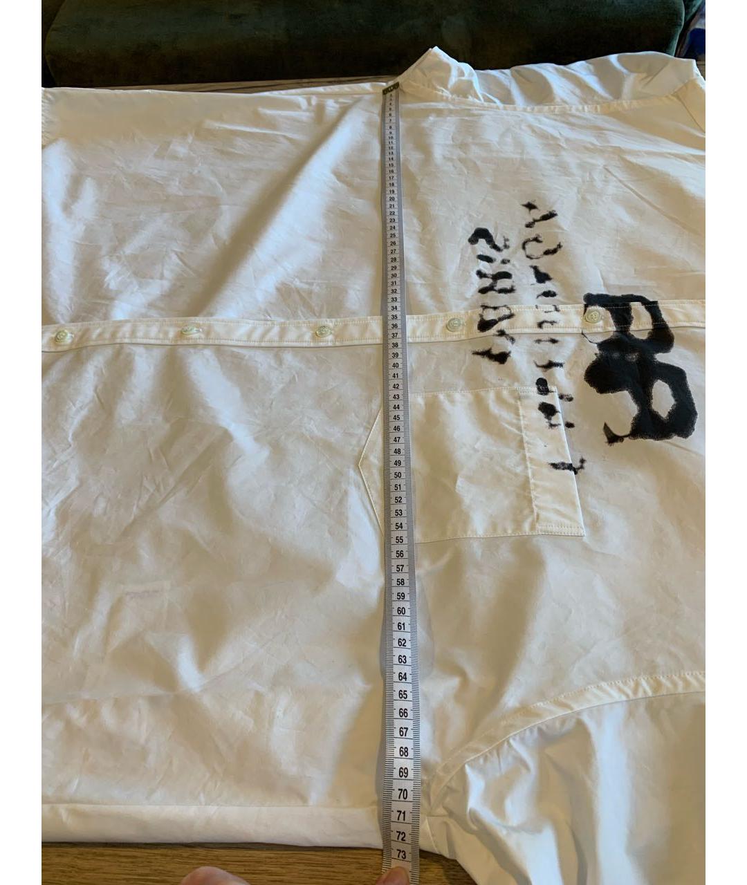 BALENCIAGA Белая хлопковая рубашка, фото 7