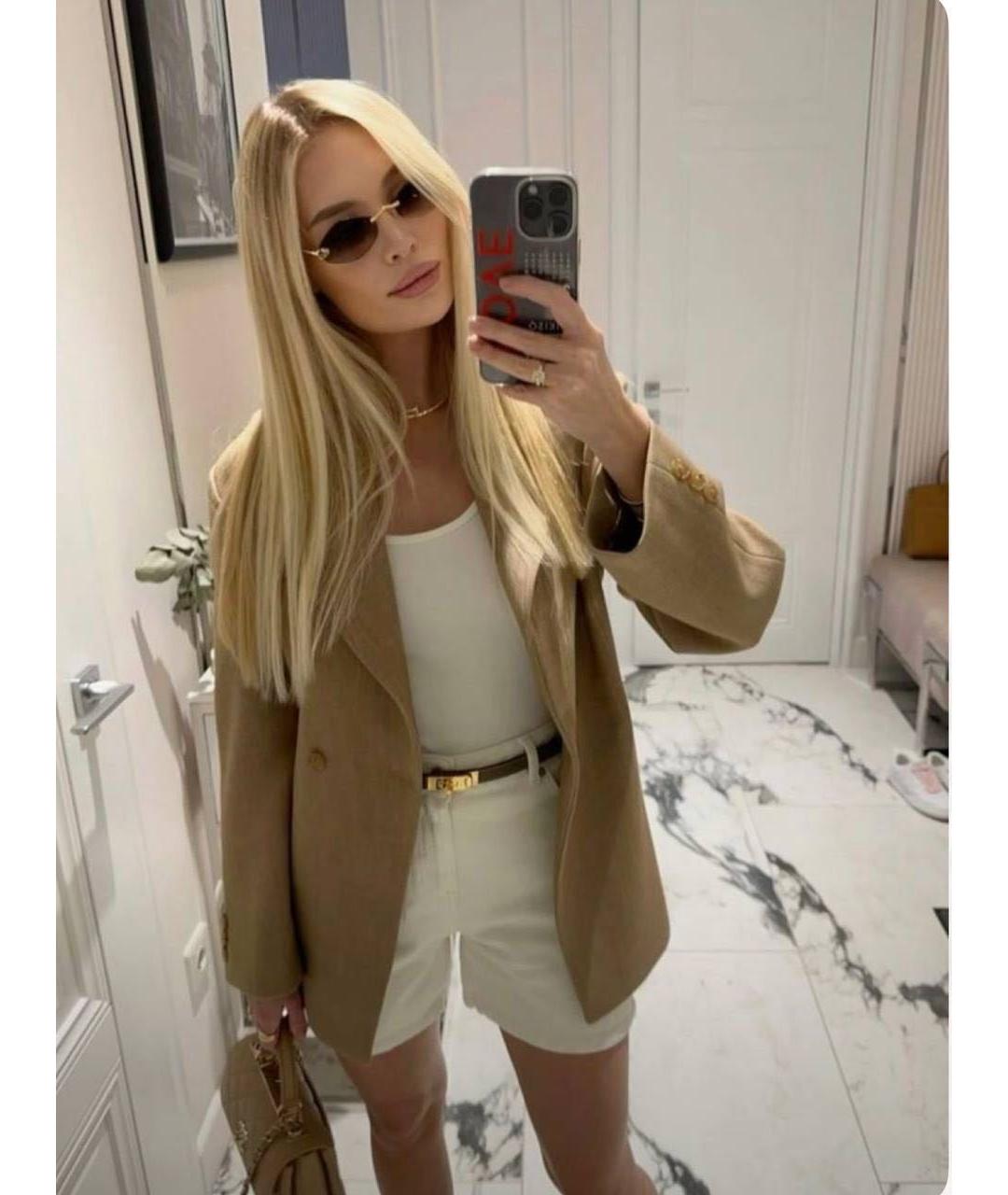 CARTIER Золотые металлические солнцезащитные очки, фото 5