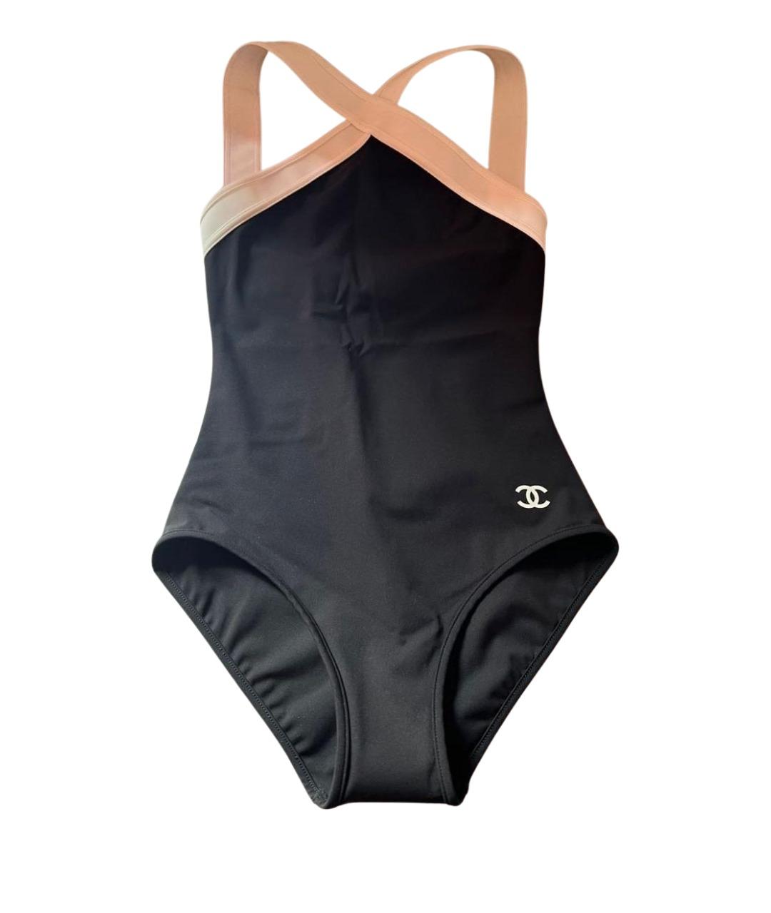 CHANEL Черный купальник, фото 1