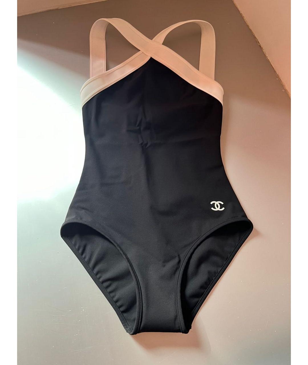 CHANEL Черный купальник, фото 8