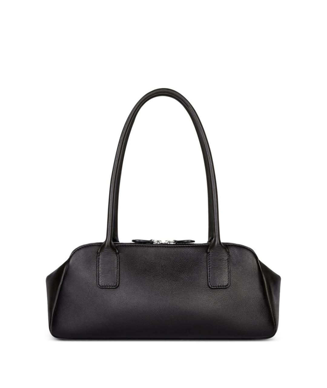 COURREGES Черная кожаная сумка через плечо, фото 3