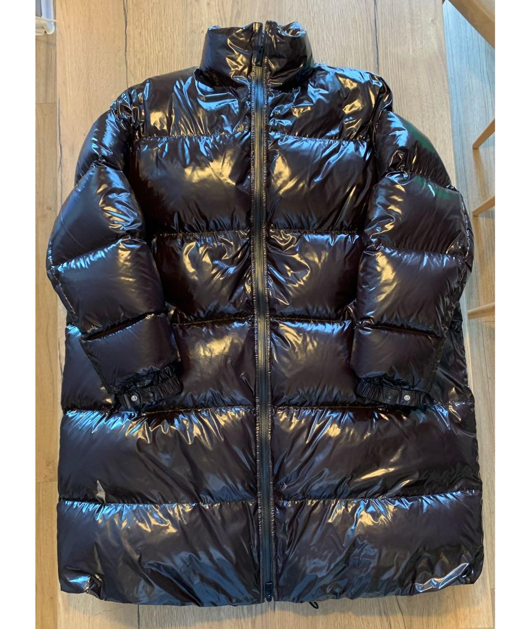 BOTTEGA VENETA Черный полиамидовый пуховик, фото 9