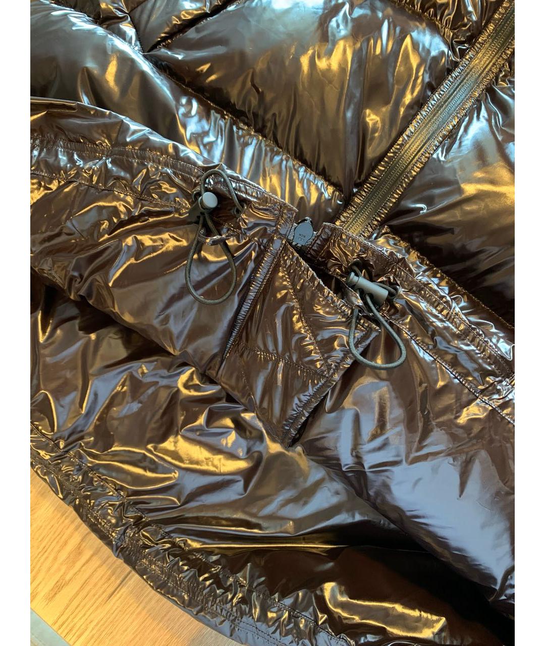 BOTTEGA VENETA Черный полиамидовый пуховик, фото 7