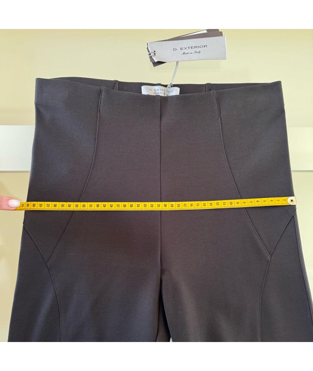 D.EXTERIOR Хаки вискозные леггинсы и велосипедки, фото 8