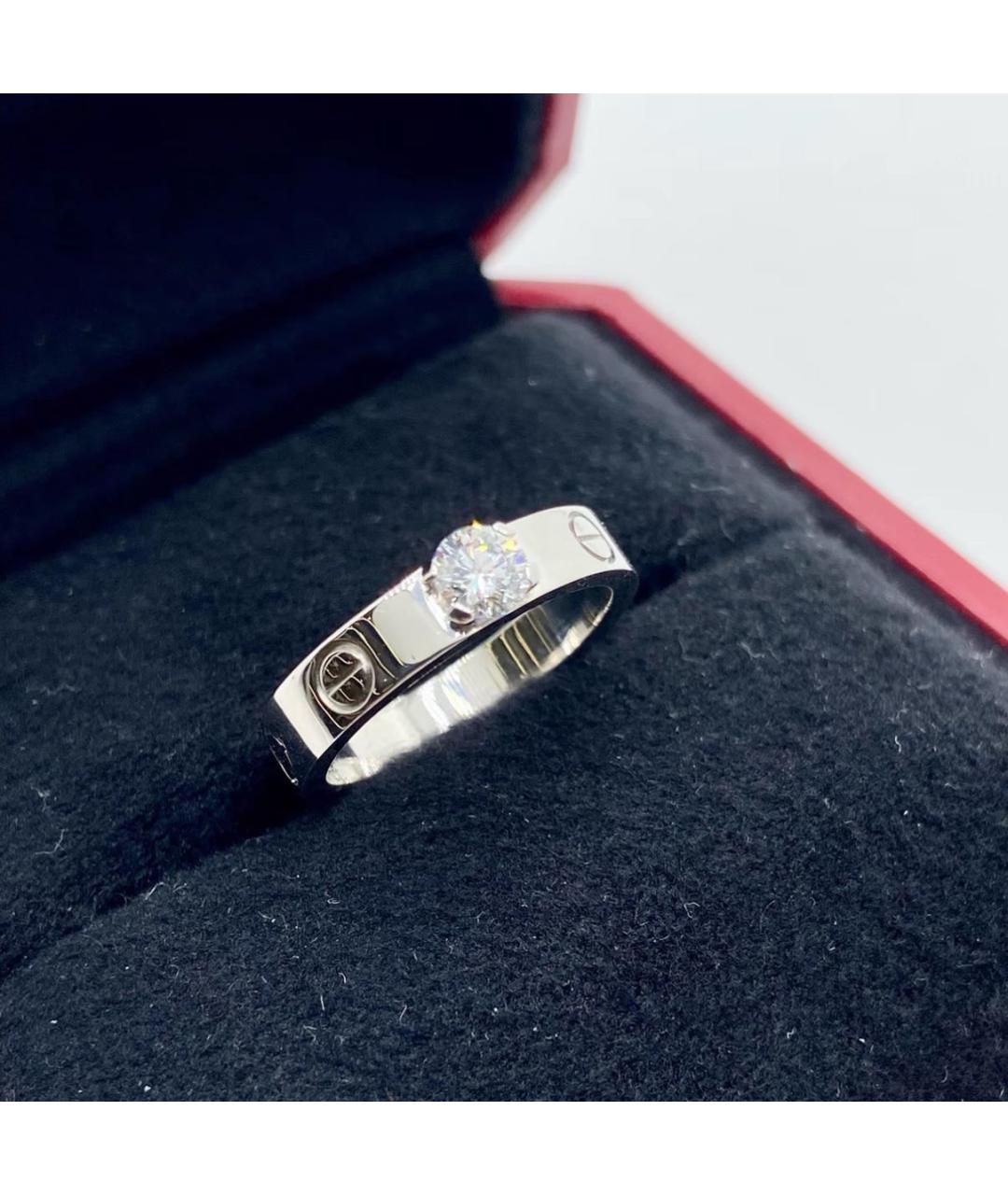 CARTIER Серебряное кольцо из белого золота, фото 3