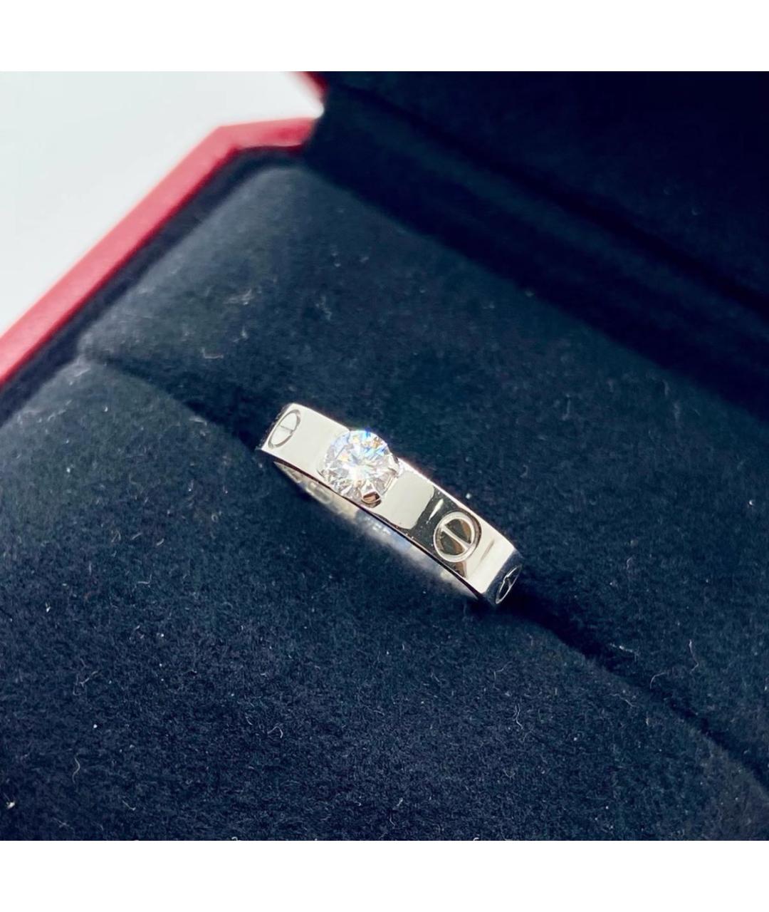 CARTIER Серебряное кольцо из белого золота, фото 4